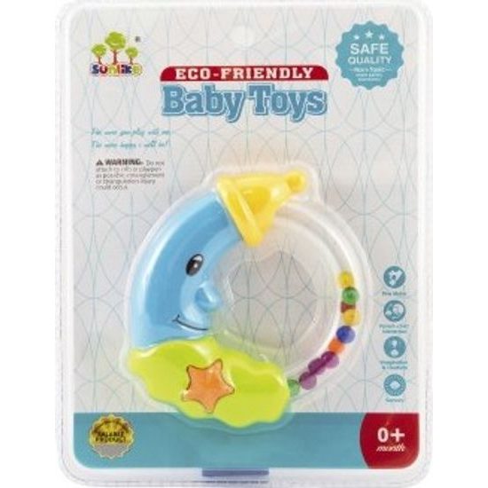 Chrastítko měsíc 2 barvy