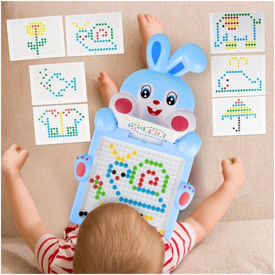 Magnetická tabulka Zajíček - modrá