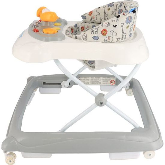 Baby Mix dětské vzdělávací chodítko šedé