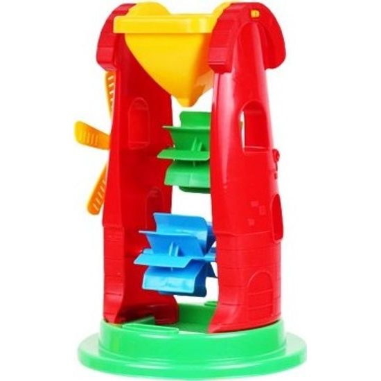 Vodní mlýnek - červený