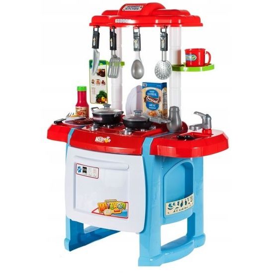 Dětská kuchyňka se zvuky a světlem Interest Kitchen modrá