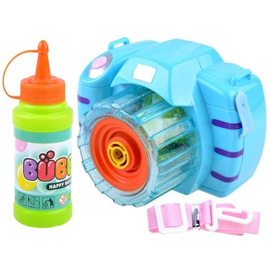 Majlo Toys bublifuk na baterie Fotoaparát modrý
