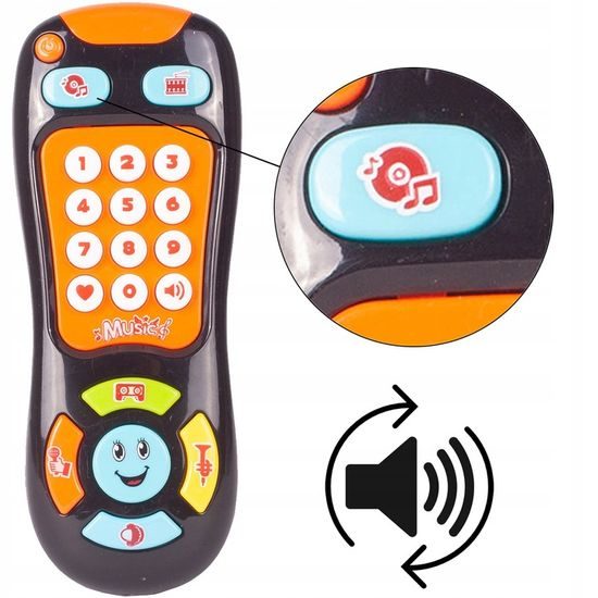 Dětský televizní ovladač Kids Controller se zvuky