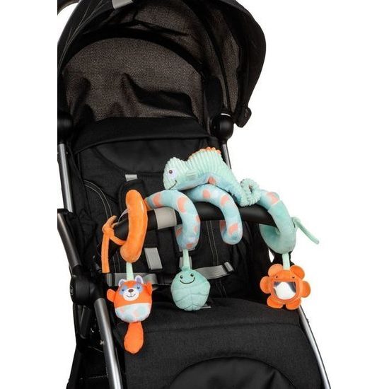 Závěsná hračka Spirála na kočárek Chameleon