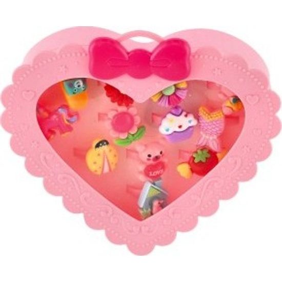 Prstýnky - sada 12ks - mix 2 druhy