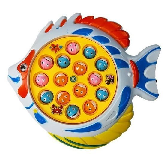 Dětská hra lovení rybiček na baterie Fishing Game II