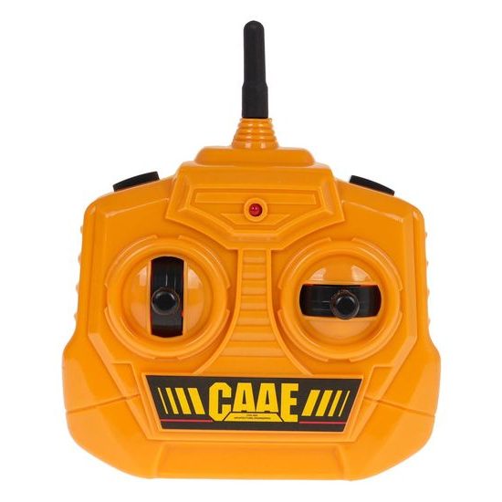 Buldozer na dálkové ovládání Cate s pohyblivou lžící a kouřovým efektem 1:36