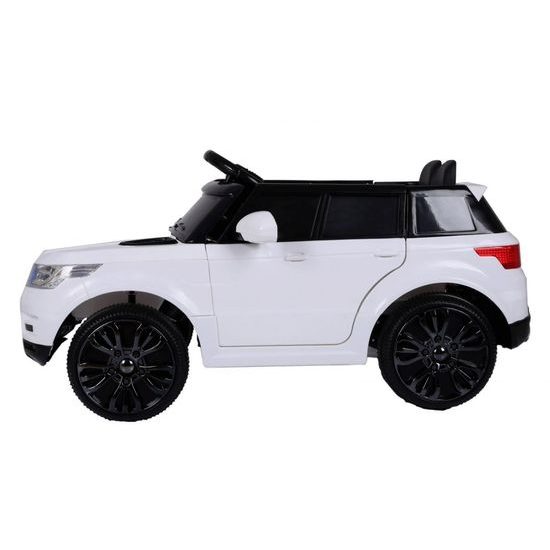 Dětské elektrické autíčko Land Rapid Racer bílé