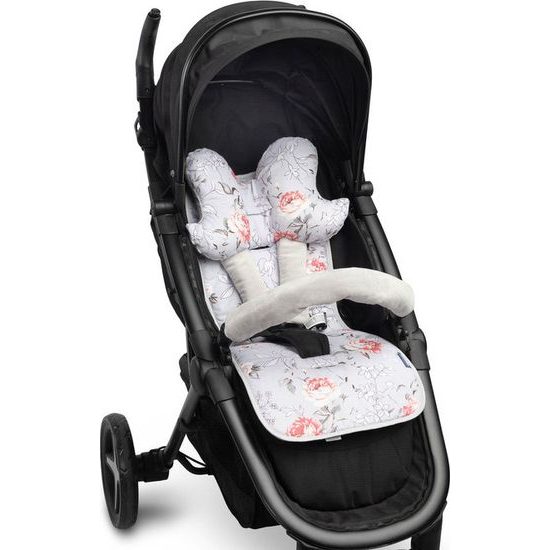 Sada podložky do kočárku deluxe magická zahrada