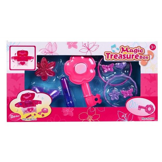 Majlo Toys šperkovnice pro děti se světlem,zvuky a příslušenstvím Magic Box