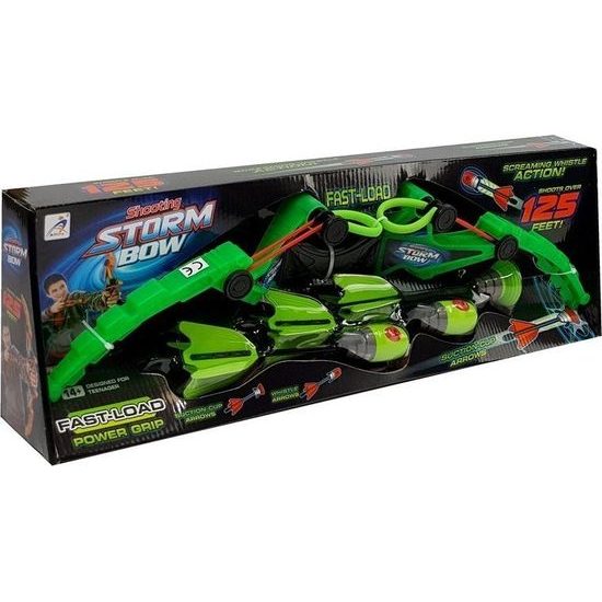 Storm Bow dětský luk Blaze se 3 šípy zelený