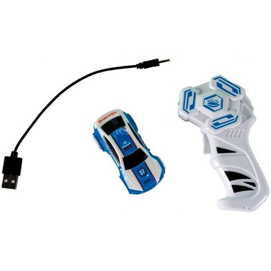 Svítící autodráha s autíčkem na baterie a dálkovým ovladačem Rapid World