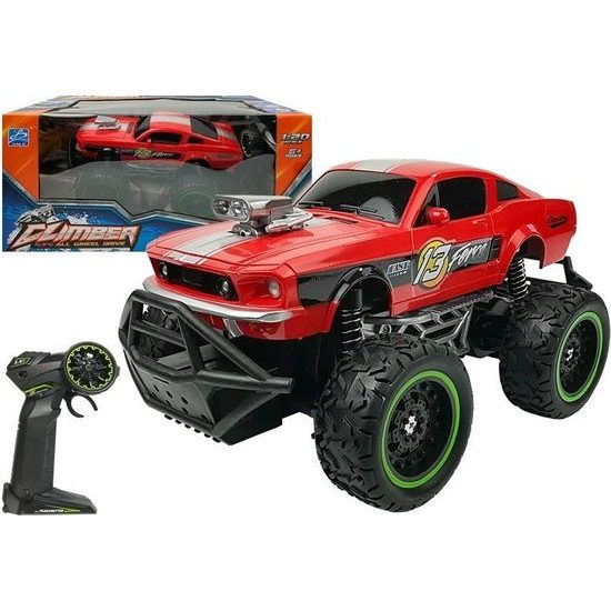 Auto na dálkové ovládání Climber červené 1:20
