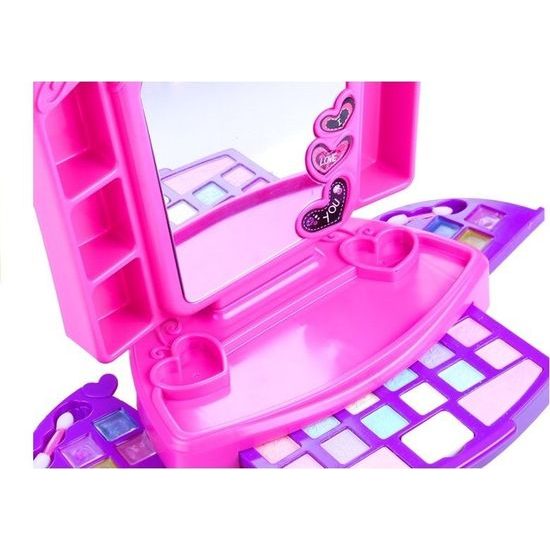 Kosmetické zrcátko a oční stíny