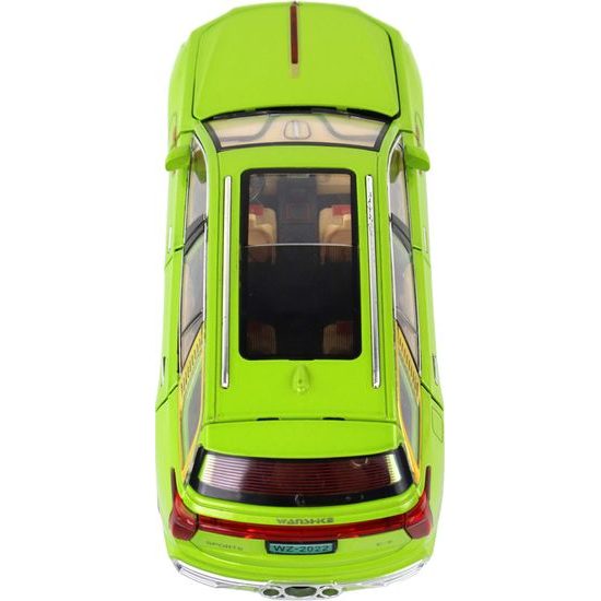 Hliníkový model RC auta 1:24 C, zelená