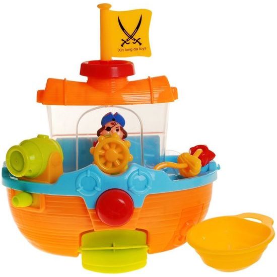 Majlo Toys pirátská lodička do vany pro nejmenší Water Pirate
