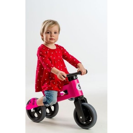 Odrážedlo FUNNY WHEELS Rider Sport růžové 2v1