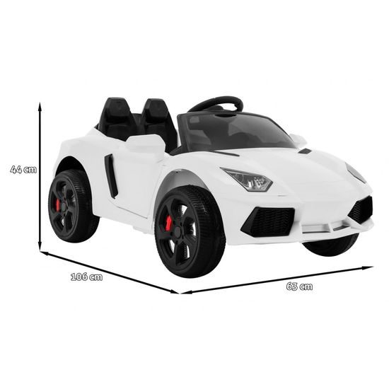 Dětské elektrické autíčko Future Sport bílé