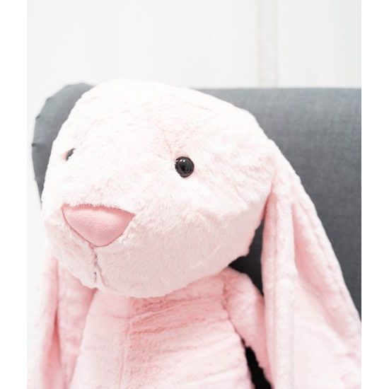 Plyšový králík Figo 100 cm růžový