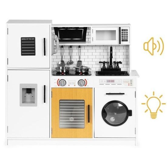 Ecotoys velká dřevěná kuchyňka Daily Kitchen