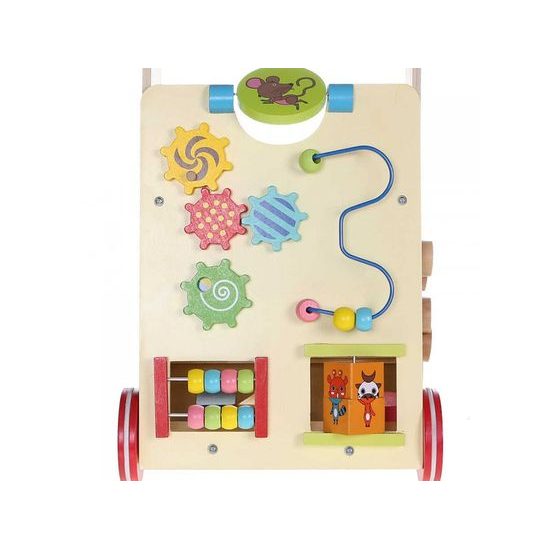 Ecotoys dětské dřevěné chodítko