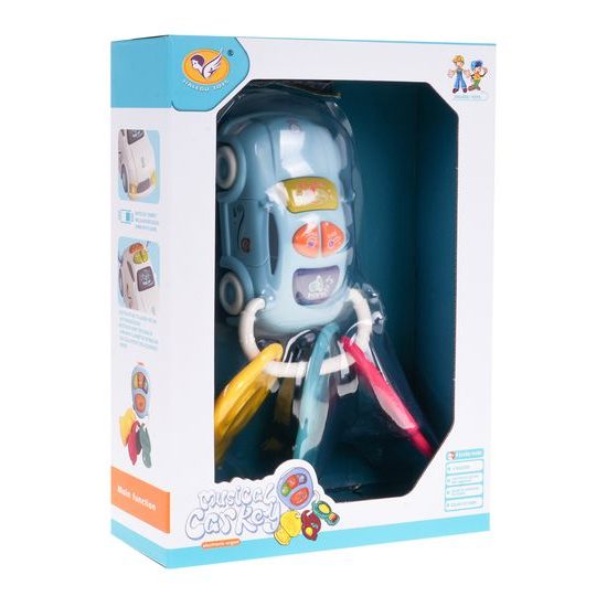 Interaktivní dětské klíče se světly a zvuky Musical CarKey