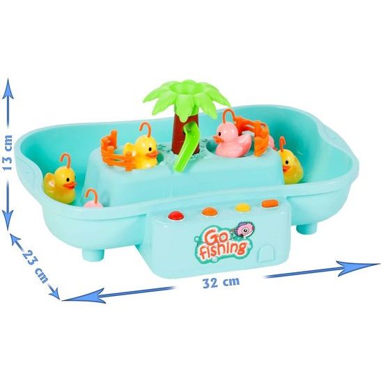 Dětská hra lovení kačenek na baterie Duck Fishing