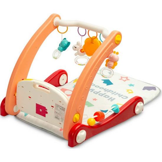 Dětské hrací chodítko 2v1 pink Toyz