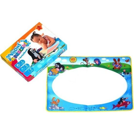 Vodní kreslení malování vodou s Krtečkem