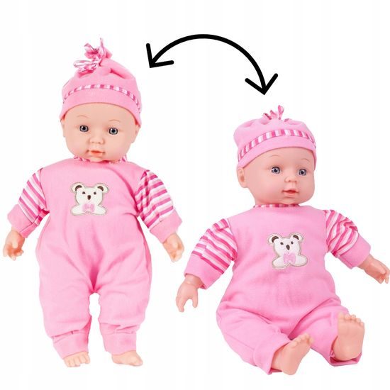 Mluvící panenka s oblečením Baby May 34 cm