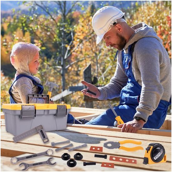 Sada dětského nářadí v kufříku Craftsman Box