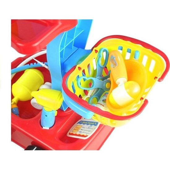 Doktorský RTG stolek s příslušenstvím 22ks