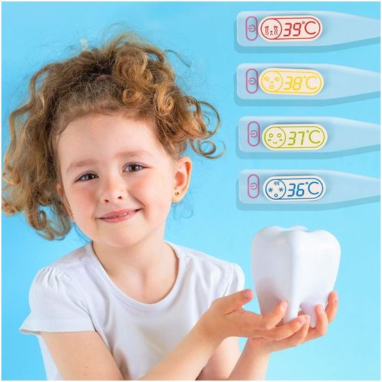 Velká dřevěná souprava Malý zubař v kufříku - 53 součástí