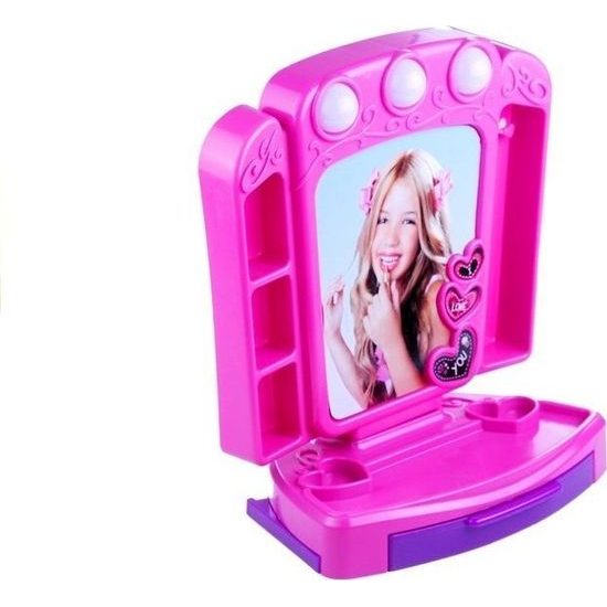 Kosmetické zrcátko a oční stíny