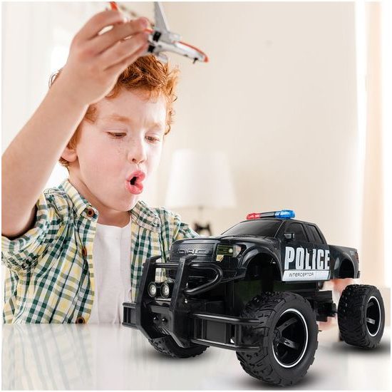 Terénní policejní auto na dálkové ovládání Police Interceptor 1:14