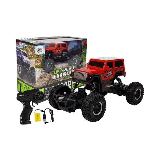 Auto na dálkové ovládání Road Truck červené 1:20