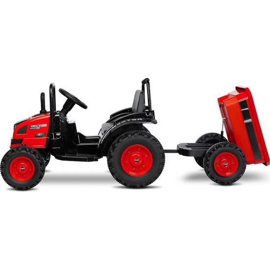 Elektrický traktor Hector červený