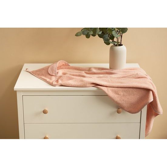 Dětská osuška Sensillo Krepa 100x100 růžová