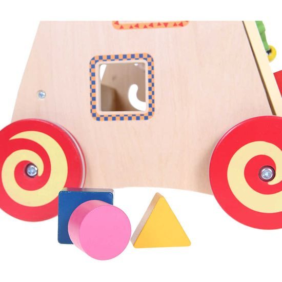 Ecotoys dětské dřevěné chodítko