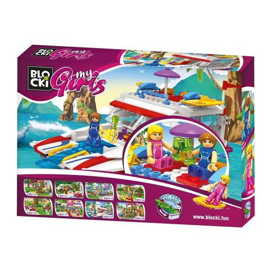 Blocki MyGirls stavebnice mořská jachta 408 dílků