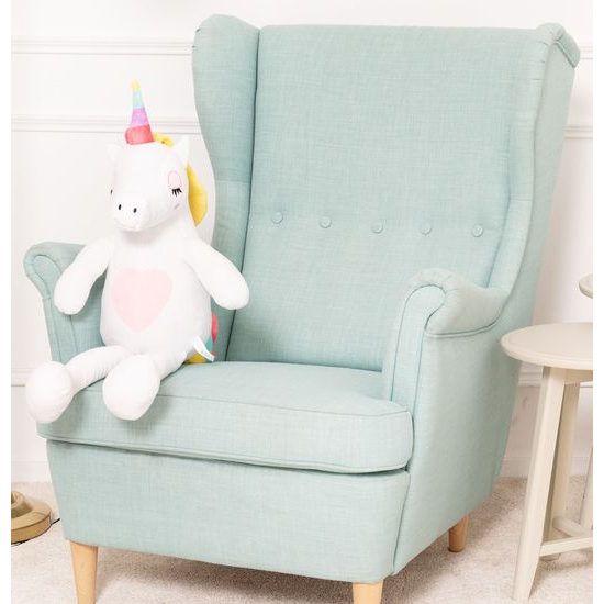 Plyšový jednorožec Felix 80 cm bílý