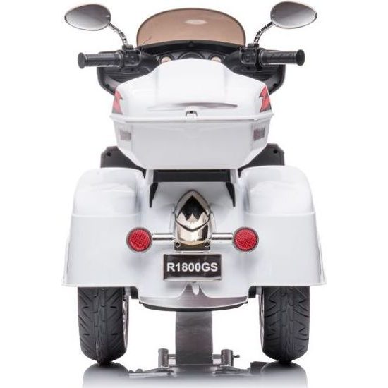 Elektrická tříkolová motorka Goldwing bílá