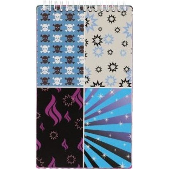 Módní návrhářka - blok s doplňky - mix 4 druhy