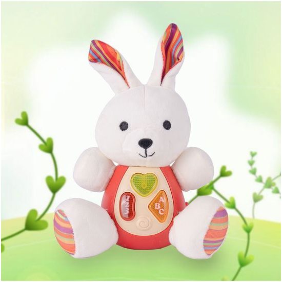 Interaktivní plyšový králíček na baterie Little Animal