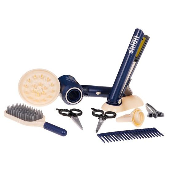 Souprava malé kadeřnice Beauty Salon - modrý