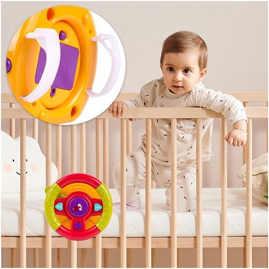 Interaktivní volant se zvuky a světly Wheel Toy