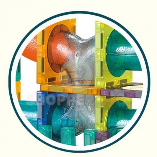 Doris magnetická stavebnice se skluzavkou Magic Magnetic 96 dílů