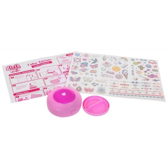 Dětské tetování s příslušenstvím Color Tatoos
