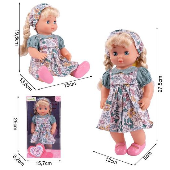 Dětská panenka Bella s příslušenstvím 25 cm