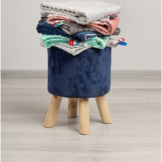 Lehká minky deka mátová